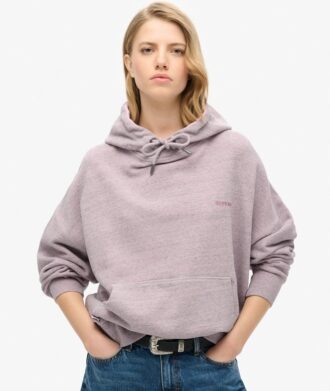 Sweat à capuche surteint avec logo Essential