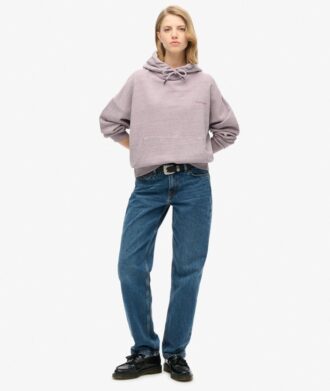 Sweat à capuche surteint avec logo Essential