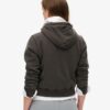 Sweat à capuche zippé court et ample Athletic Essentials Sweat à capuche zippé court et ample Athletic Essentials