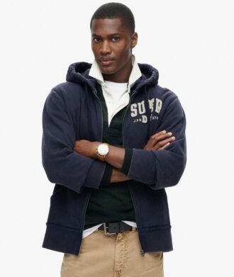 Sweat à capuche zippé Vintage Athletic