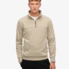 Sweat-shirt ample à demi-zip Tech