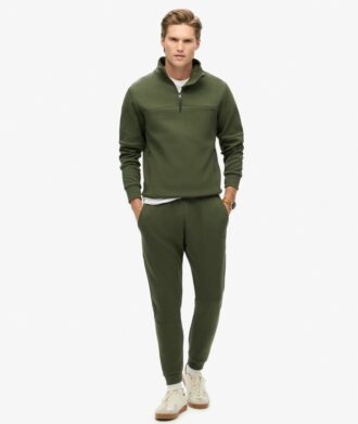 Sweat-shirt ample à demi-zip Tech