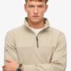 Sweat-shirt ample à demi-zip Tech