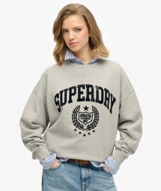 Sweats athlétiques amples à motif floqué