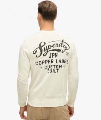 Sweats à col rond avec logo Copper Label