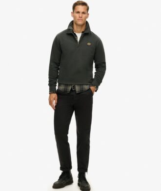 Sweats à demi-zip avec coutures contrastées