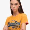 T-shirt ajusté avec logo Vintage brodé T-shirt ajusté avec logo Vintage brodé