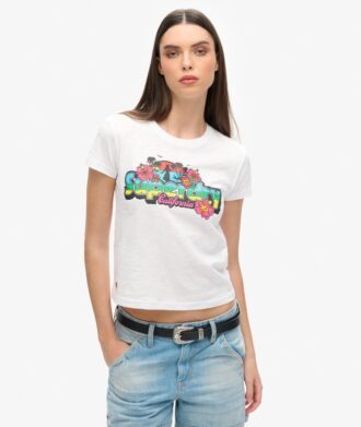 T-shirt ajusté Cali Sticker