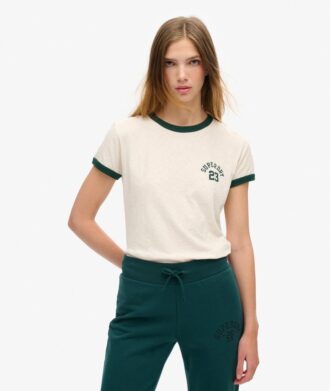 T-shirt ajusté à col rond Athletic Essentials