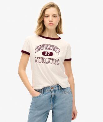 T-shirt ajusté à col rond Athletic Essentials T-shirt ajusté à col rond Athletic Essentials