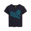 T-shirt ajusté flocé Varsity T-shirt ajusté flocé Varsity