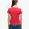 T-shirt ajusté à imprimé bouffant