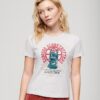 T-shirt ajusté Superdry X Komodo Globetrotter T-shirt ajusté Superdry X Komodo Globetrotter