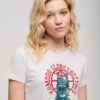 T-shirt ajusté Superdry X Komodo Globetrotter T-shirt ajusté Superdry X Komodo Globetrotter