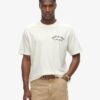 T-shirt ample avec motif tatouage dans le dos T-shirt ample avec motif tatouage dans le dos