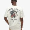 T-shirt ample avec motif tatouage dans le dos T-shirt ample avec motif tatouage dans le dos