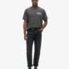 T-shirt ample avec motif tatouage dans le dos
