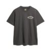 T-shirt ample avec motif tatouage dans le dos