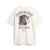 T-shirt ample avec motif tatouage dans le dos T-shirt ample avec motif tatouage dans le dos
