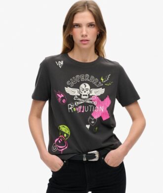 T-shirt ample Lo-Fi Punk Poster