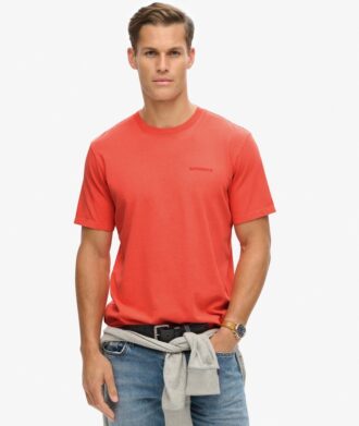 T-shirt ample à logo surteint
