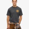 T-shirt ample à motif Biker Rock T-shirt ample à motif Biker Rock