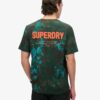 T-shirt ample à motif camouflage utilitaire