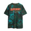 T-shirt ample à motif camouflage utilitaire