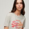 T-shirt ample à motif graphique ton sur ton T-shirt ample à motif graphique ton sur ton