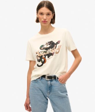 T-shirt ample Tattoo Script