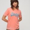 T-shirt avec logo Vintage décoré T-shirt avec logo Vintage décoré