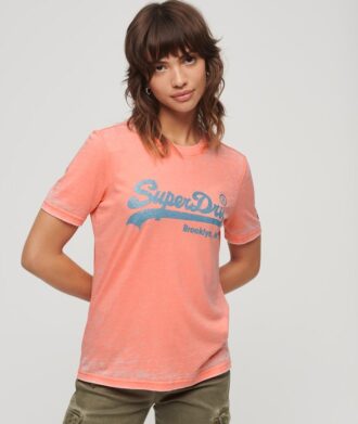 T-shirt avec logo Vintage décoré