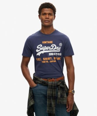 T-shirt classique à logo Vintage