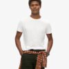 T-shirt à col rond et Shorts en coton flammé T-shirt à col rond et Shorts en coton flammé