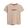 T-shirt court ajusté avec logo Sport Luxe