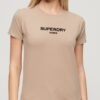 T-shirt court ajusté avec logo Sport Luxe