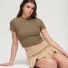 T-shirt court brodé en Organic Cotton T-shirt court brodé en Organic Cotton