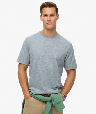 T-shirt en maille chinée surteint