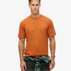 T-shirt en maille chinée surteint T-shirt en maille chinée surteint