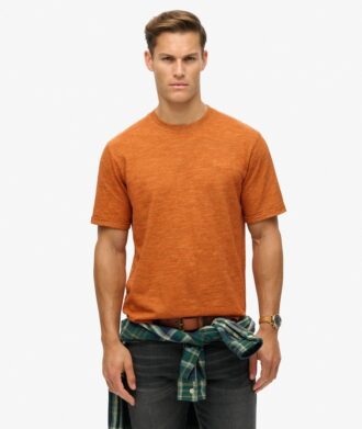 T-shirt en maille chinée surteint