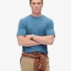 T-shirt en maille chinée surteint T-shirt en maille chinée surteint