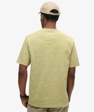 T-shirt en maille chinée surteint
