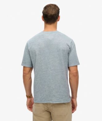 T-shirt en maille chinée surteint
