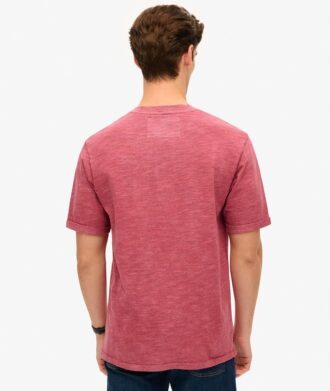 T-shirt en maille chinée surteint