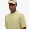 T-shirt en maille chinée surteint T-shirt en maille chinée surteint