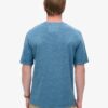 T-shirt en maille chinée surteint T-shirt en maille chinée surteint