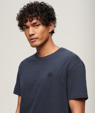 T-shirt en Organic Cotton à texture Vintage