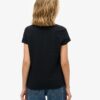 T-shirt à encolure dégagée Lo-Fi Biker T-shirt à encolure dégagée Lo-Fi Biker
