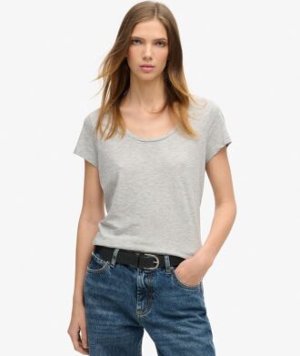 T-shirt à encolure dégagée Studios