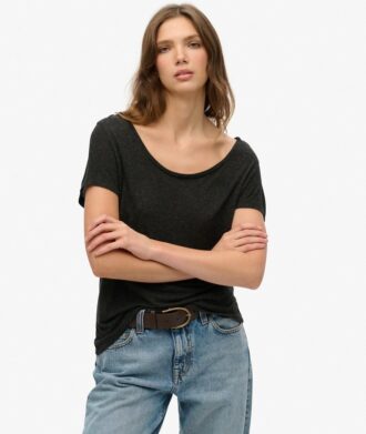 T-shirt à encolure dégagée Studios